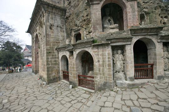 千佛崖 石窟 栖霞山 栖霞寺