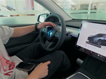 特斯拉Model Y沉浸式提车全流程 #特斯拉 #modely