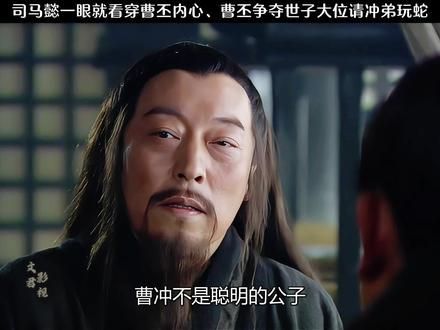 司马懿一眼就看穿曹丕内心、曹丕争夺世子大位请冲弟玩蛇#三国 #新三国 #曹操 #历史剧解说