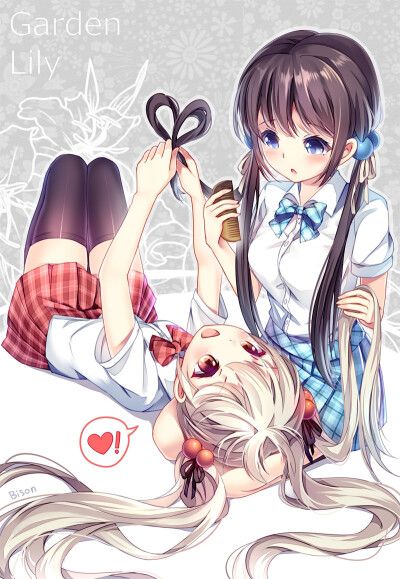 【侵删】『在桜花季漫步』「pixiv」 画师:Bison倉鼠 id=333556 图片id=44647462_p0