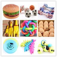 [3个包邮] 狗狗玩具宠物用品泰迪幼犬金毛磨牙棉绳耐咬发声玩具球