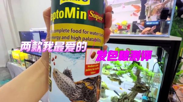 乌龟发色粮推荐与对比评测,谈谈我最爱的两款发色粮!