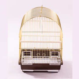 金属铁丝鸟笼鹦鹉笼子东方顶致宠物笼具八哥笼珍珠鸟笼子家用批发