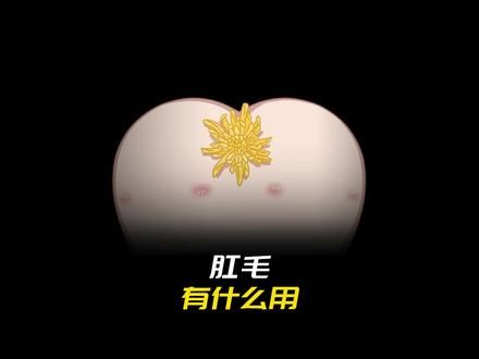为什么屁屁里会有柔软的毛毛？而且男生女生都可能有。 如果刮掉肛毛会发生什么？#科普一下 #知识科普