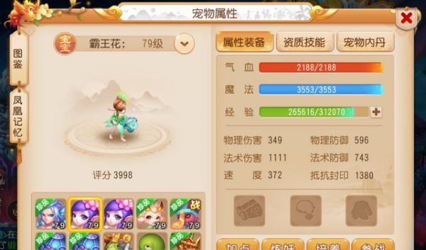 梦幻西游宠物装备多少级才可以带