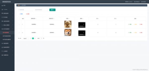 springboot138宠物领养系统的设计与实现10