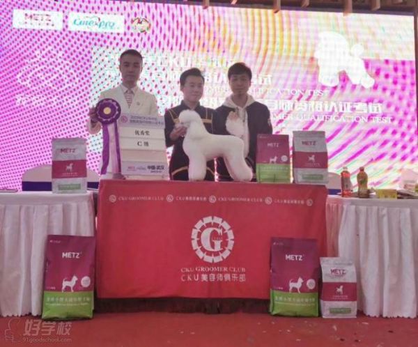 华中区宠物美容师C级优秀奖风采
