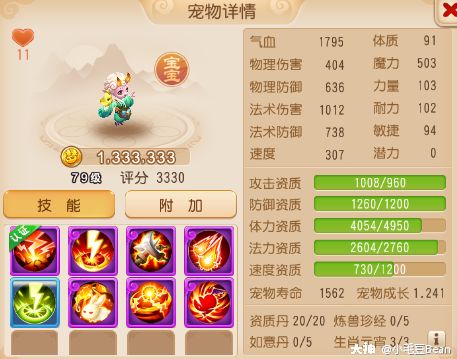 梦幻手游·职业宠物选择与搭配（辅助篇）_梦幻西游手游 | 大神