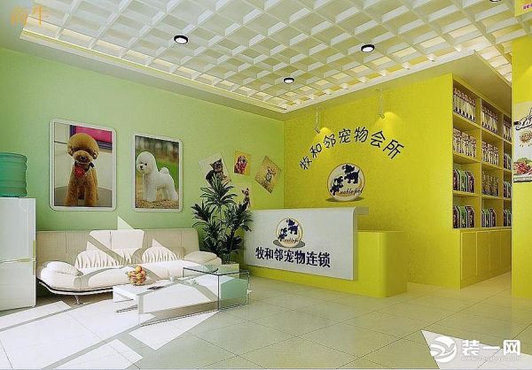 宠物店装修效果图