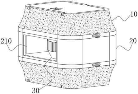 一种沙漏型可定期过滤猫便用宠物砂盘的制作方法