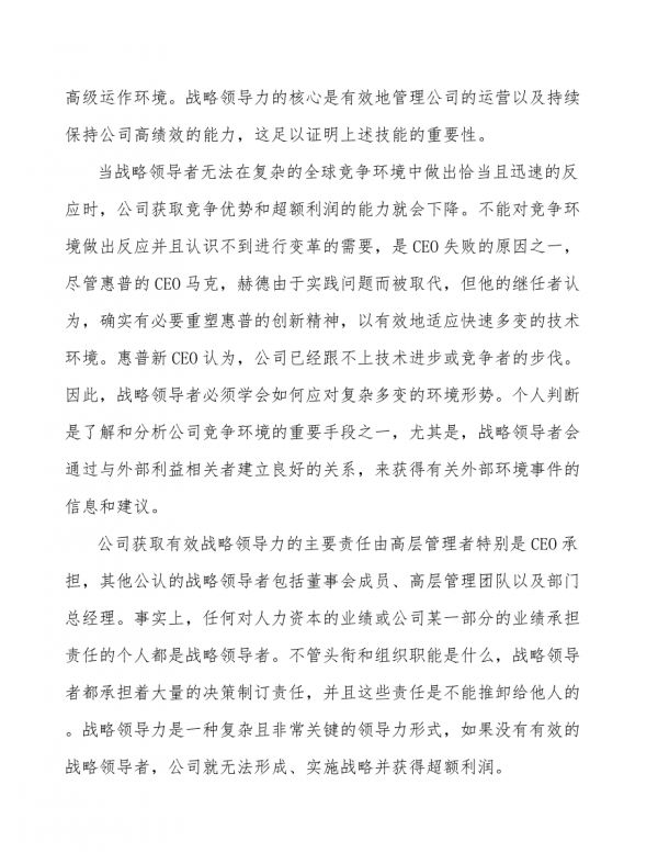 宠物营养液公司企业战略管理计划-第8页
