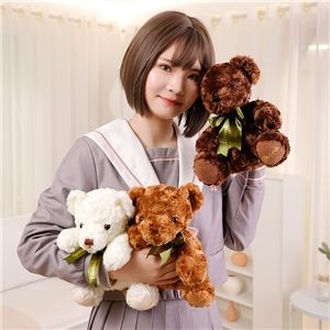 蝴蝶结泰迪,毛绒玩具综合类毛绒,赛雅玩具