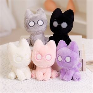卡通水泥猫,毛绒玩具综合类毛绒,赛雅玩具