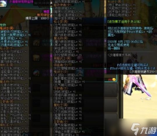 DNF沙滩排球宠物获得方法