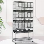 工厂直销批发鸟笼鹦鹉笼家用专用笼子中大型鸟笼