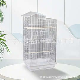工厂直销批发鸟笼鹦鹉笼家用专用笼子中大型鸟笼