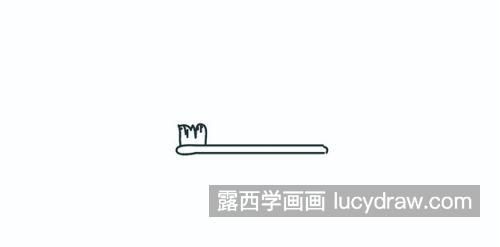 可爱彩色牙刷简笔画画法教学 卡通可爱牙刷简笔画怎么画