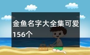 金鱼名字大全集可爱156个