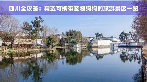 四川全攻略：精选可携带宠物狗狗的旅游景区一览