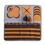 宠物嗅垫毛毡布 宠物狗猫鼻子工作垫 食品安全垫嗅嗅饲料