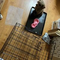 憨憨宠 狗笼猫笼 狗笼子小型犬带厕所幼犬折