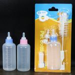 宠物奶瓶套装幼猫幼猫喂食饮水器60毫升宠物硅胶奶瓶宠物用品批发