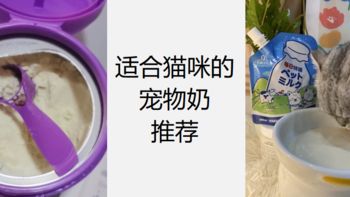 需要给猫猫单独买一款宠物奶来补充营养吗？有什么好的宠物奶推荐？