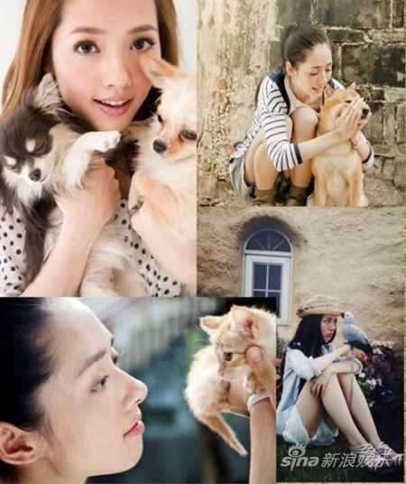 郭碧婷被称“爱心女王”