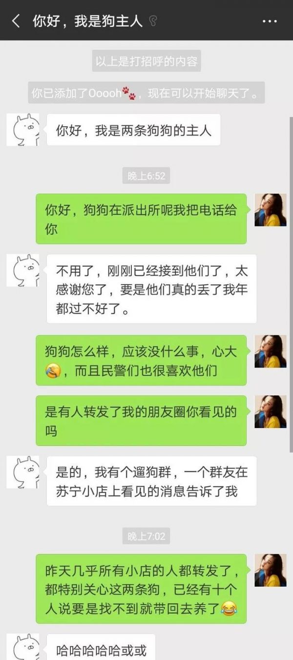 暖心！八小时的爱心接力，苏宁小店助萌宠回家！