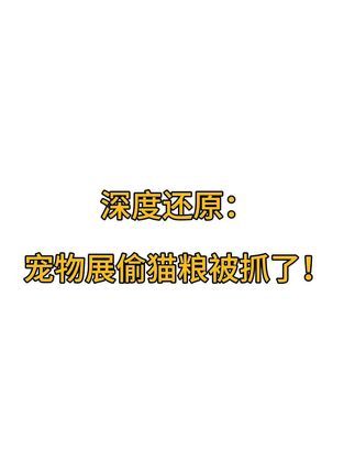 狗子哥宠物:深度还原:亚宠展偷东西被抓了! 基本每年大展都会拍点段子,今年有点江郎才尽才拍了两个,这是第一个,纯段子啊,结尾解释下,本来想抱只狗的,结果找不到狗,就偷懒找个了人 明天亚宠第五天,终于可以回家咯 #亚宠展 #亚洲宠物展 #宠物展 #展会搞笑