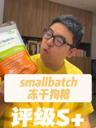 狗子哥宠物:实测我家猫狗吃的粮2,美国small batch主食冻干 #smallbatch #主食冻干 #狗主食冻干 #生骨肉冻干 #进口狗粮