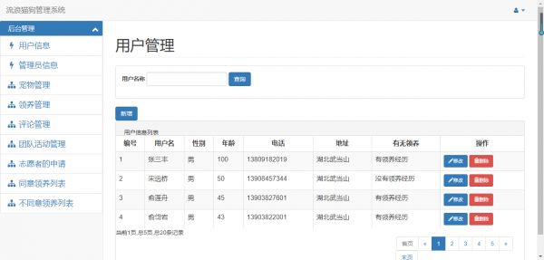 用户管理