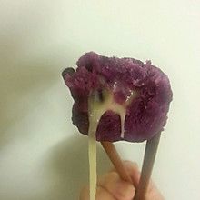 【下午茶点心】紫薯芝士球