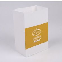 一次性牛皮纸零食袋方底宠物猫狗粮投喂收纳袋面包饼干手捧袋