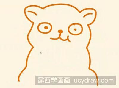 简笔画教程-怎么画仓鼠