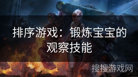 排序游戏：锻炼宝宝的观察技能