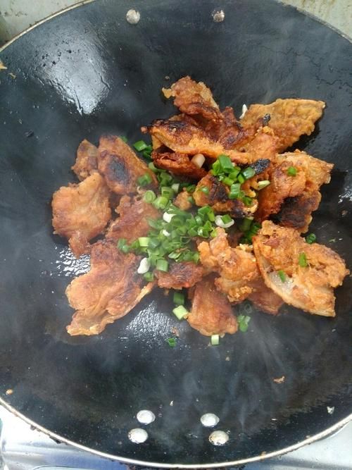 荆门的面煎肉怎么做的