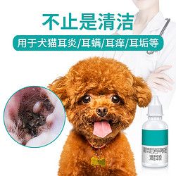 猫咪洗耳液宠物猫咪耳螨滴耳液狗狗耳朵清洁液狗猫用消炎猫耳螨药