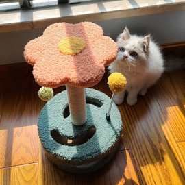 猫爬架小型猫咪猫窝猫抓板猫树一体猫架子猫抓柱幼猫玩具宠物用品