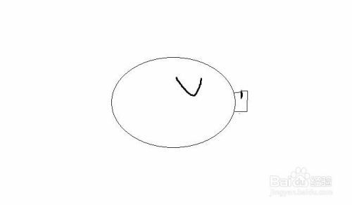 简化小粉猪手绘画法