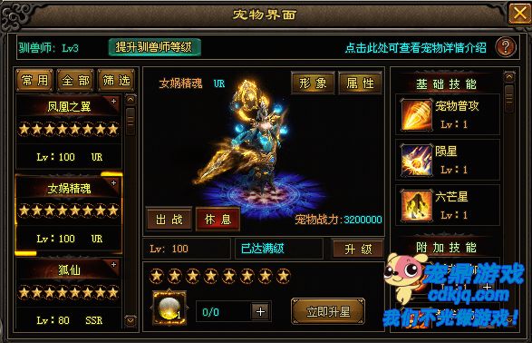 宠物养成秘籍，打造超强战斗力