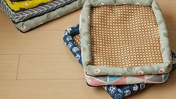 夏天凉席狗窝地垫猫窝狗狗窝宠物用品泰迪小型犬狗床垫子四季通用