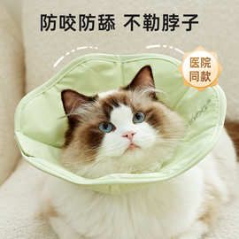 伊丽莎白圈宠物猫咪头套猫项圈猫防舔圈猫头罩防咬耻辱圈绝育用品