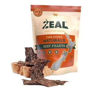 推荐狗狗零食：狗派对网 | 公益寻狗43新西兰进口zeal狗零食肉干肋骨柴犬柯基泰迪宠物奖励风干菲力牛排1585，可领46.32元淘宝优惠券