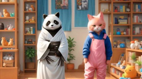 惊掉下巴！猫的生活也有职场竞争