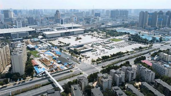8月9日,航拍郑州二七区大街小巷,郑州加油!