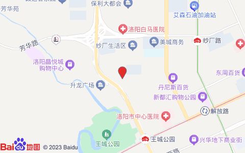 洛阳花鸟鱼宠物文化市场位置示意图