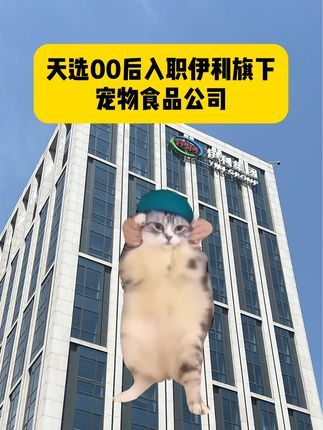 依宝宠物旗舰店:天选00后空降#伊利 #依宝 运营岗,一定一定要看结尾哦,你们会支持我的对吧!#官方号最终还是到00后手里了 #猫meme小剧场