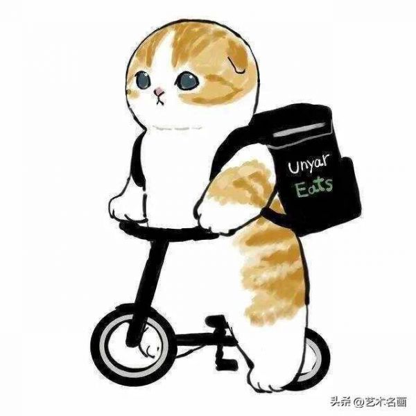 温馨而虐心的软萌猫咪|日本插画师mofu_sand作品欣赏