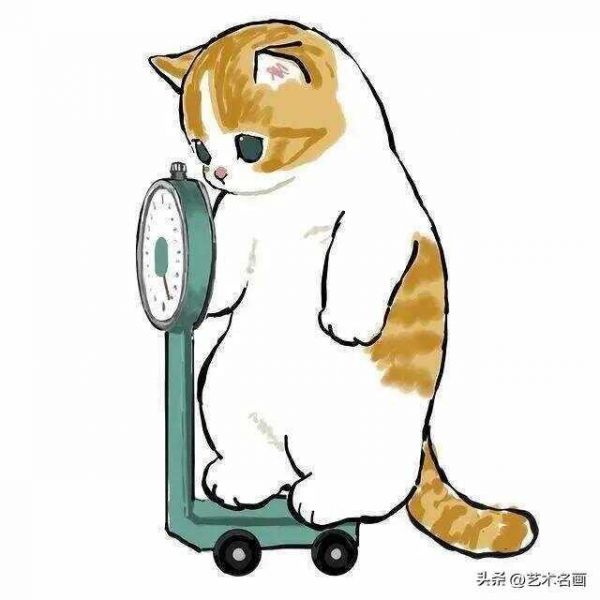 温馨而虐心的软萌猫咪|日本插画师mofu_sand作品欣赏